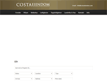 Tablet Screenshot of costaeiendom.com